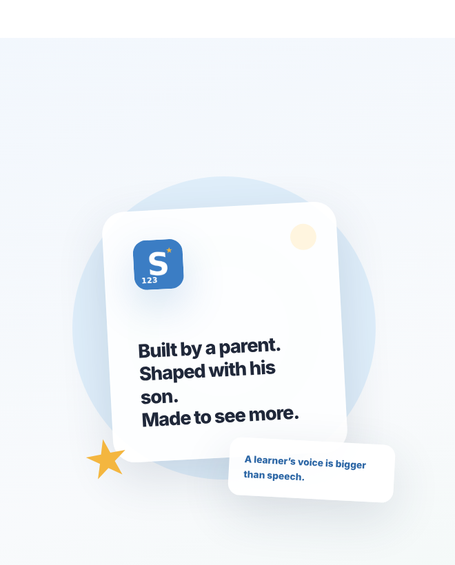 Built by a parent, shaped with his son, made to see more